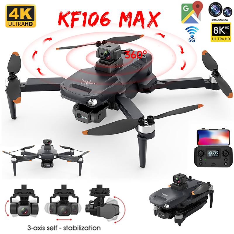 Rc Helicopter Charger - 2022 nowy KF106 Max Drone 8K
