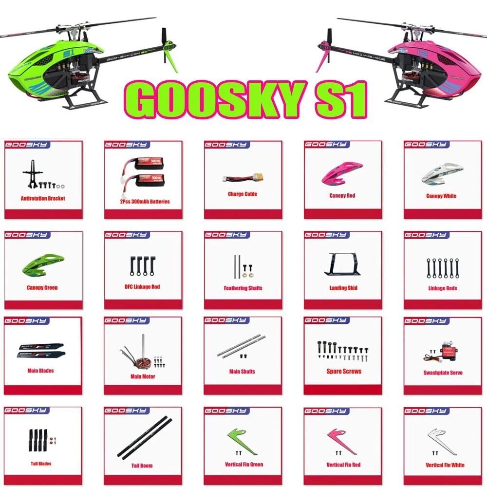 Rc Helicopter Bag - Helikopter Goosky S1 RC Elektryczny -