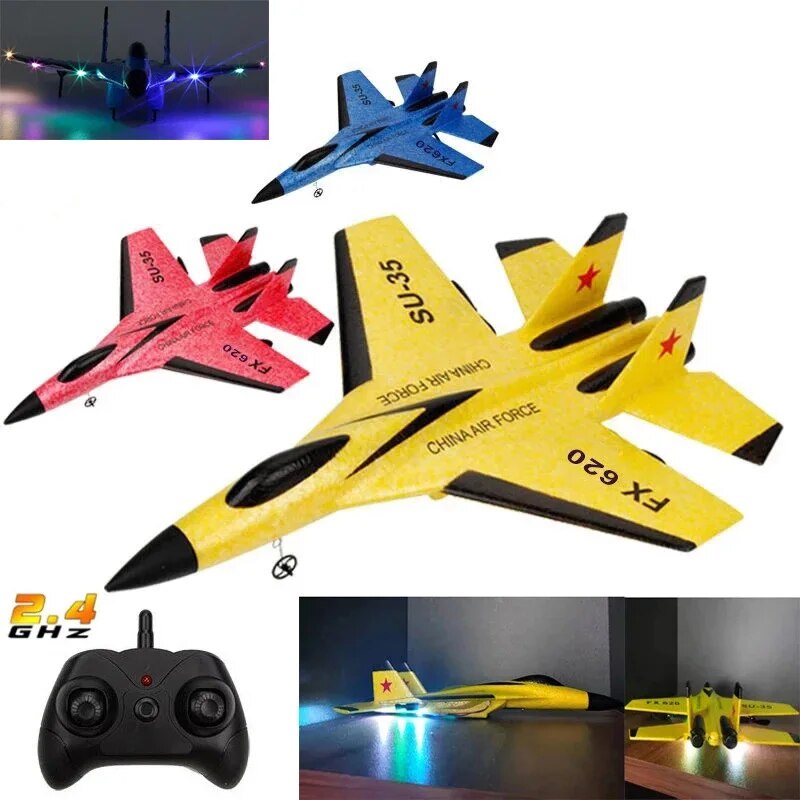 Rc Helicopter Gyro - SU35 RC Samolot FX620 FX820 2.4G