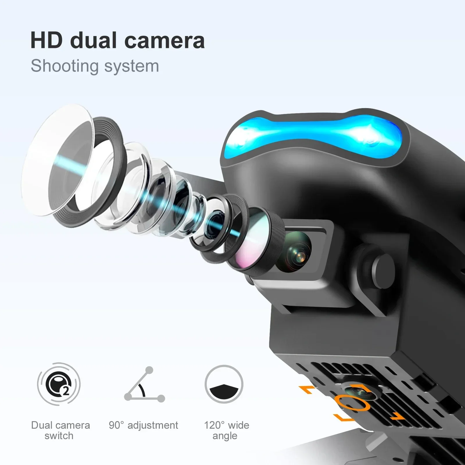 Nowy dron E99 Pro HD 4K z podw – Rc Helicopter Mini recenzja i cena