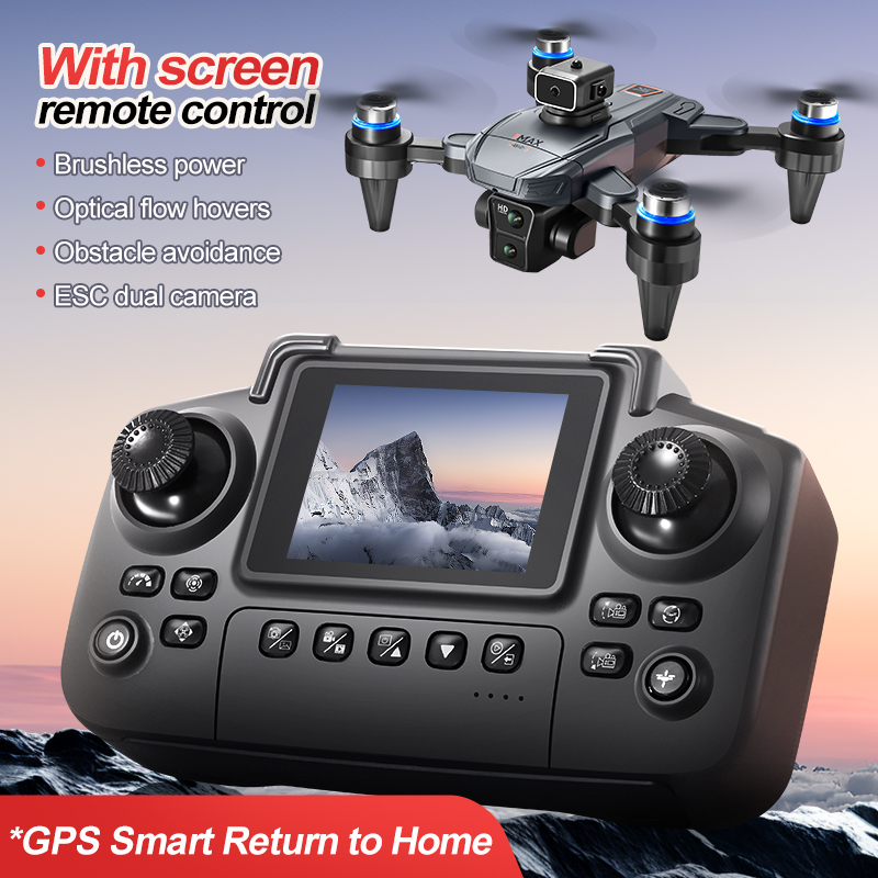 Dron RC GPS z ekranem 4K Profe – Rc Helicopter Charger recenzja i cena