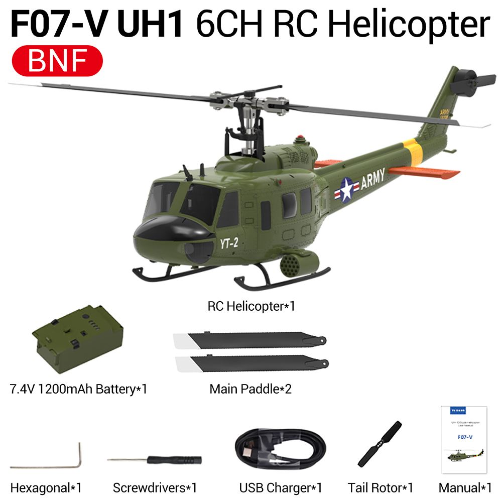 Nowy helikopter RC YUXIANG F07 – Rc Helicopter Gyro recenzja i cena